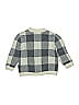 Zara Baby 100% Nylon Checkered-gingham Gray Cardigan Size 2 - photo 2