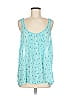 Torrid 100% Polyester Teal Blue Sleeveless Blouse Size M - photo 1