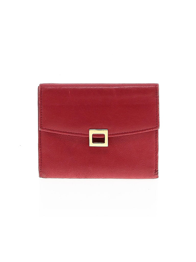 Unbranded Burgundy Red Leather Wallet One size - photo 1