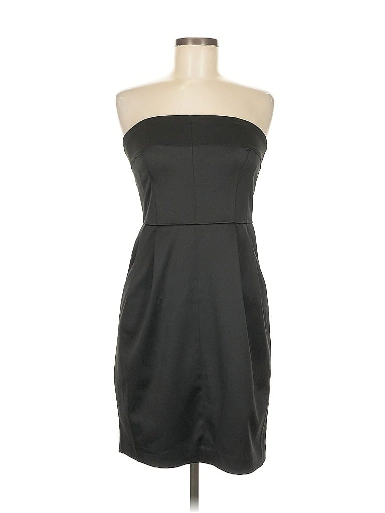 Express Design Studio Solid Black Cocktail Dress Size 6 - photo 1