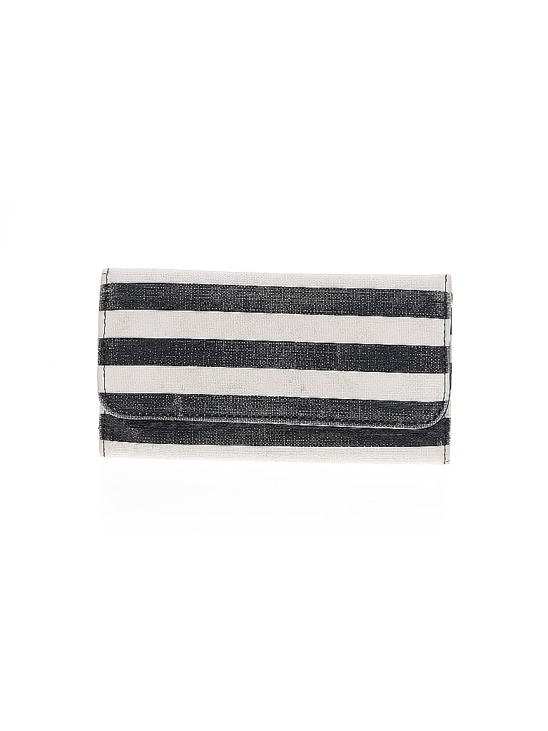 Kut from the Kloth Stripes Silver Black Wallet One size - photo 1