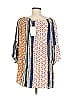 Elan Brown 3/4 Sleeve Blouse One size - photo 2