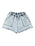 Mystree Tie-dye Blue Denim Shorts Size S - photo 1