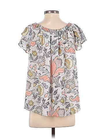 Ann Taylor LOFT Short Sleeve Blouse (view 2)