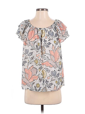 Ann Taylor LOFT Short Sleeve Blouse (view 1)