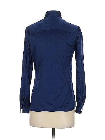 Robert Graham Long Sleeve Silk Top (view 2)