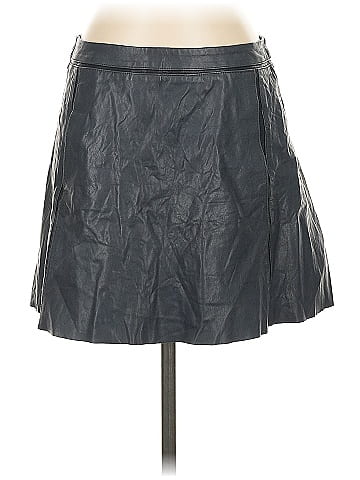Vince. Leather Skirt (view 1)