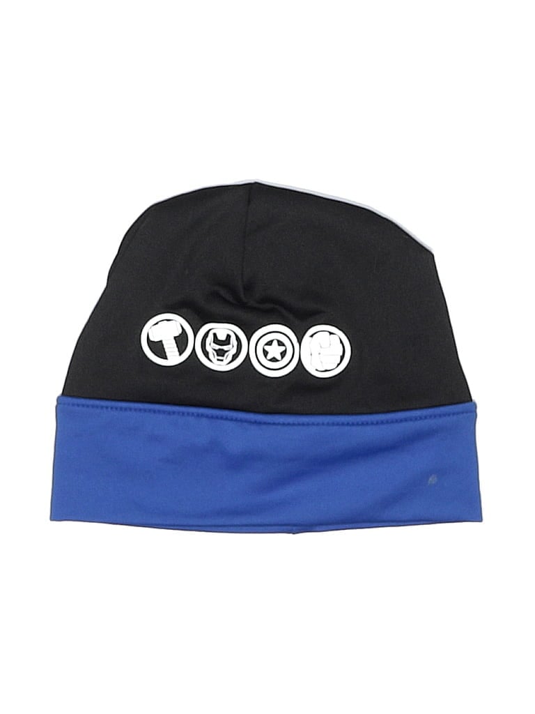 Marvel Blue Black Beanie Size 4 - photo 1