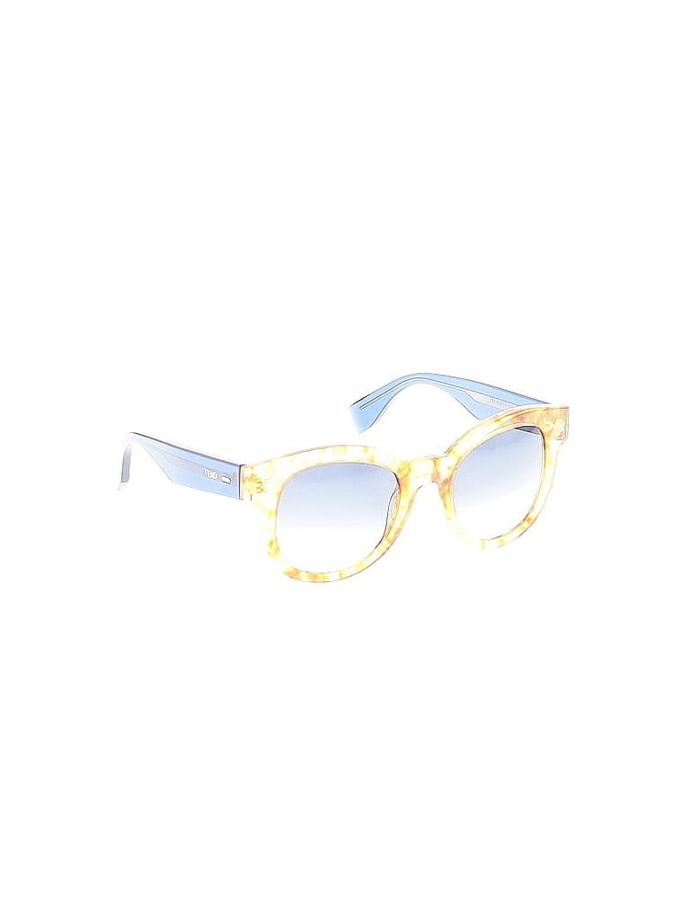 Fendi 100% Acetate Yellow Sunglasses One size - photo 1