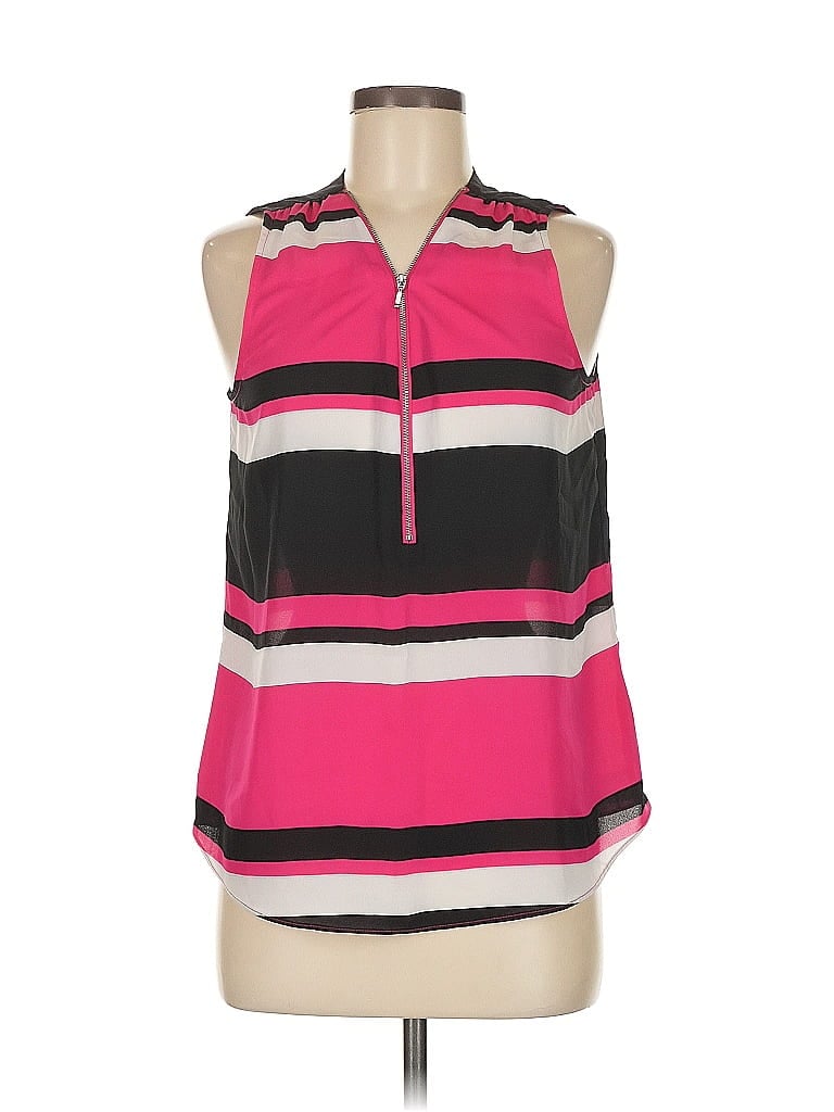 Pre-owned Inc International Concepts Sleeveless Blouse In Pink