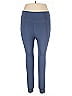 Just Fab Blue Active Pants Size XXL - photo 1