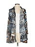 Alberto Makali 100% Polyester Blue Cardigan Size S - photo 1