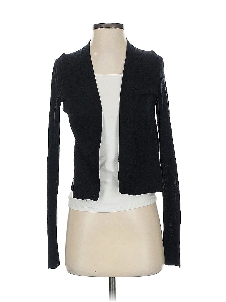 Pre-owned Gap Cardigan Sweater In Black