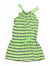 Justice Stripes Green Dress Size 16 (big kids) - photo 1