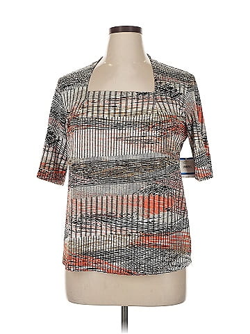 Kasper Short Sleeve Blouse (view 1)