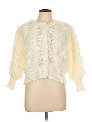 En Creme Cardigan (view 1)
