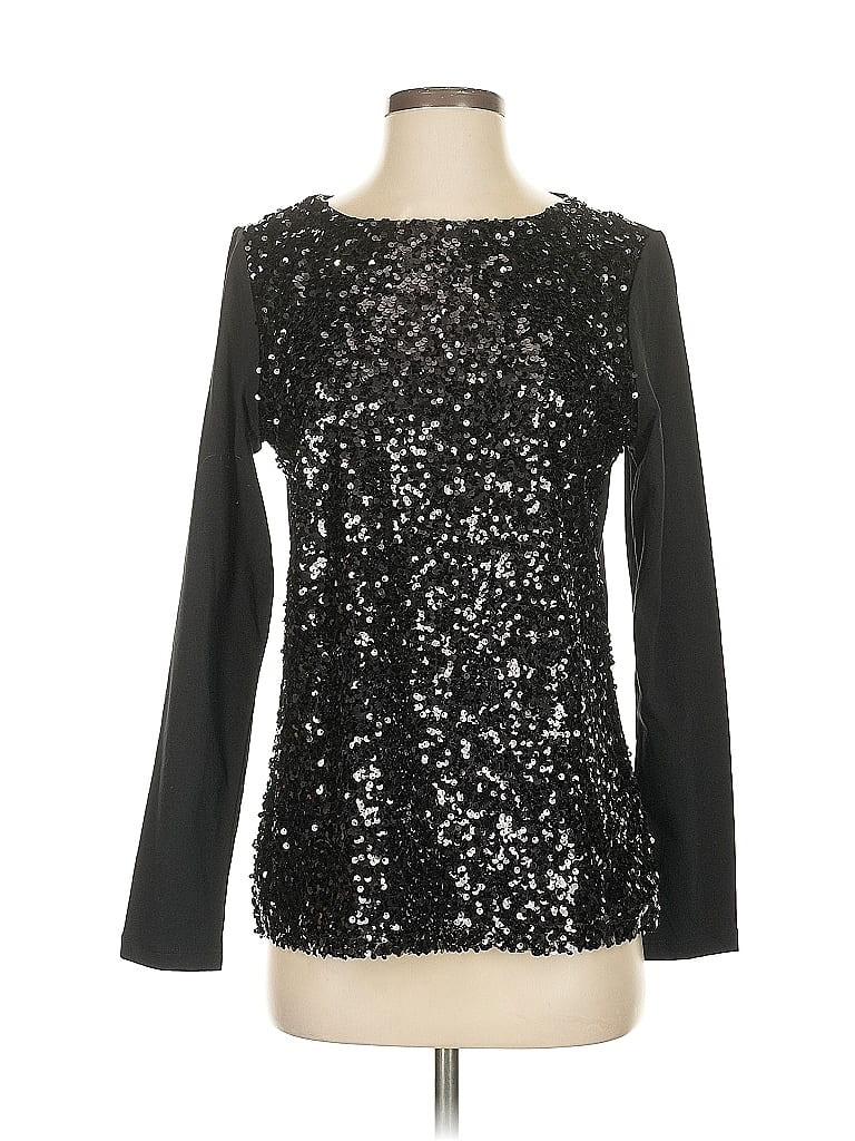 Click to view more detailed imagery on our partner's website Pre-owned Talbots Long Sleeve Blouse In Black