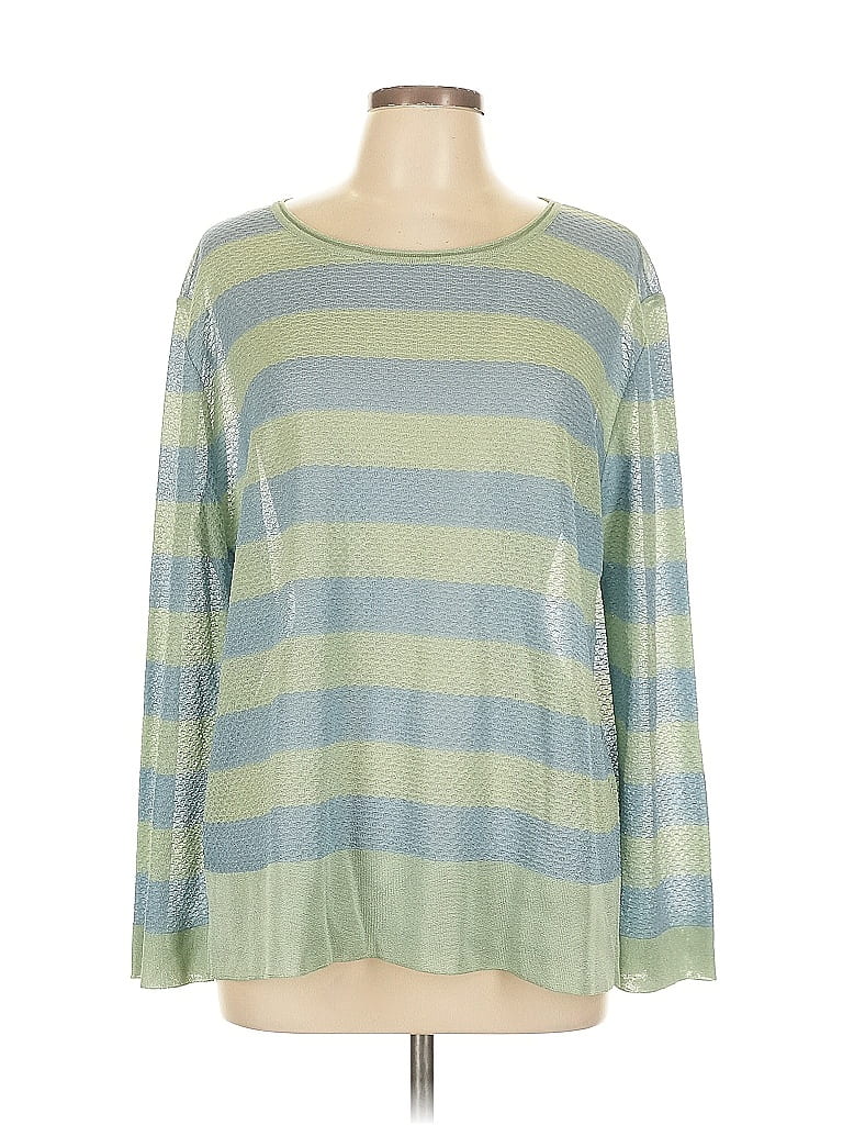Giorgio Armani Green Pullover Sweater Size EU (IT) 48 / US 12 - photo 1