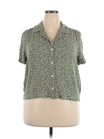 Free Assembly Short Sleeve Blouse (view 1)