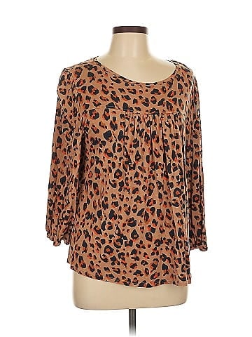 Ann Taylor LOFT 3/4 Sleeve T-Shirt (view 1)