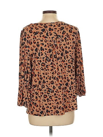 Ann Taylor LOFT 3/4 Sleeve T-Shirt (view 2)