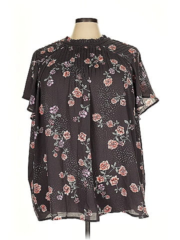 Torrid Short Sleeve Blouse (view 1)