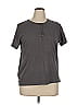 Filson 100% Cotton Gray Short Sleeve Henley Size XL - photo 1