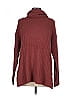 Lou & Grey for LOFT Burgundy Turtleneck Sweater Size M - photo 1