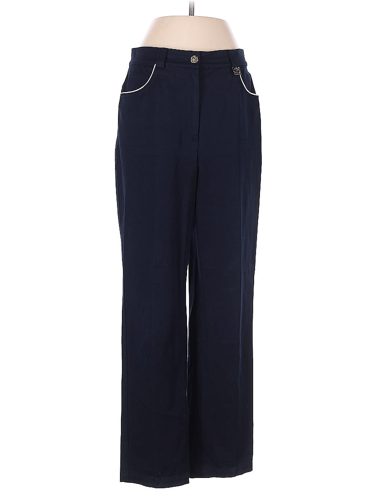 St. John Sport Blue Dress Pants Size 4 - photo 1