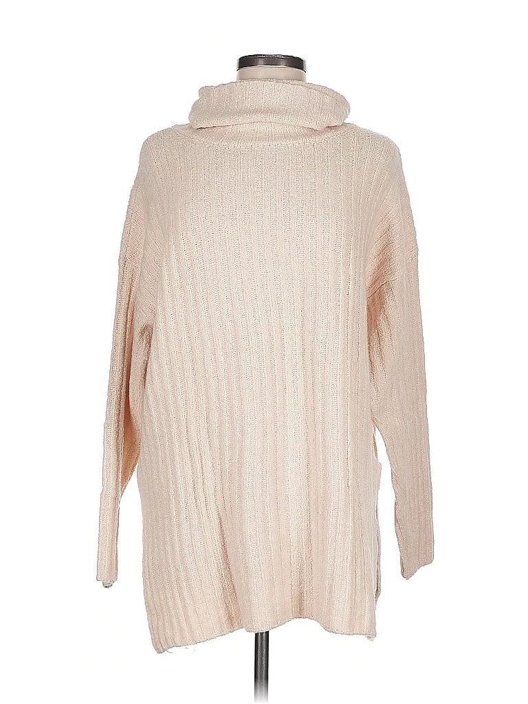 Lou & Grey for LOFT Tan Turtleneck Sweater Size M - photo 1