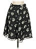 Weather Vane 100% Polyester Print Black Formal Skirt Size 8 - photo 2