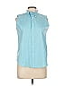 Ralph Lauren Sport 100% Cotton Blue Sleeveless Button-Down Shirt Size 10 - photo 1