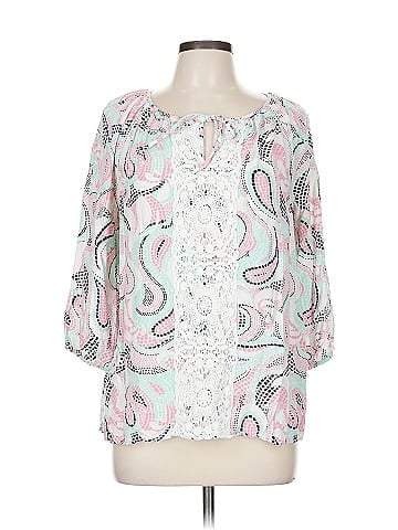 Crown & Ivy 3/4 Sleeve Blouse (view 1)