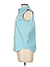 Ralph Lauren Sport 100% Cotton Blue Sleeveless Button-Down Shirt Size 10 - photo 5