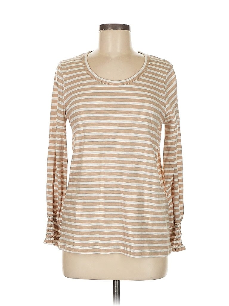 Pre-owned Chico's Pullover Sweater In Brown