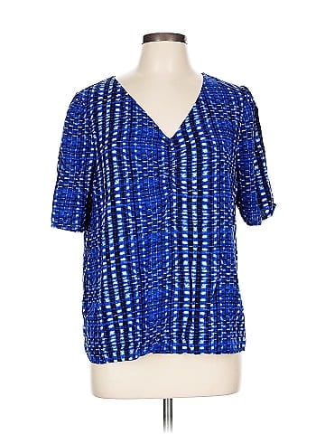 Ann Taylor LOFT Outlet Short Sleeve Blouse (view 1)