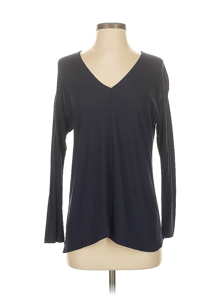 Pre-owned Vince Long Sleeve T-shirt In Blue