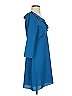 Cooper & Ella 100% Polyester Solid Blue Casual Dress Size S - photo 4