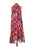 Donna Ricco 100% Polyester Print Red Casual Dress Size 2 - photo 2