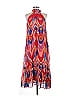 Donna Ricco 100% Polyester Print Red Casual Dress Size 2 - photo 1