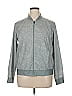 Xersion 100% Polyester Graphic Gray Track Jacket Size XL - photo 1