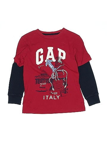 Gap Kids Outlet 3/4 Sleeve T-Shirt (view 1)