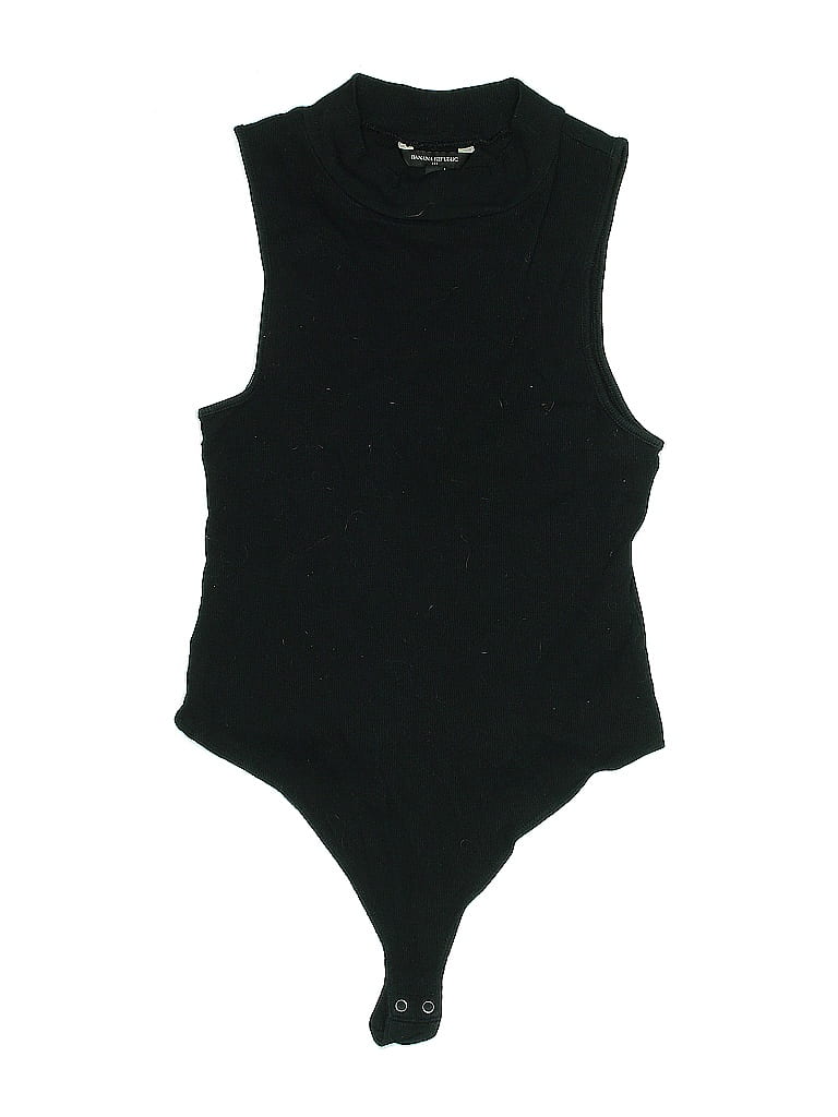 Pre-owned Banana Republic Factory Store Bodysuit In Black