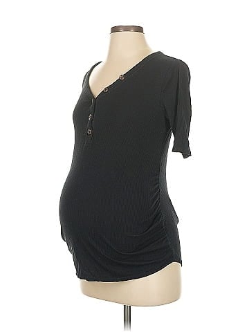 Isabel Maternity Short Sleeve Top (view 1)