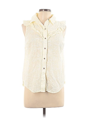 Maeve Sleeveless Button-Down Shirt (view 1)