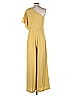 Gracia 100% Polyester Yellow Jumpsuit Size M - photo 2
