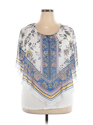 Apt. 9 Short Sleeve Blouse (view 1)