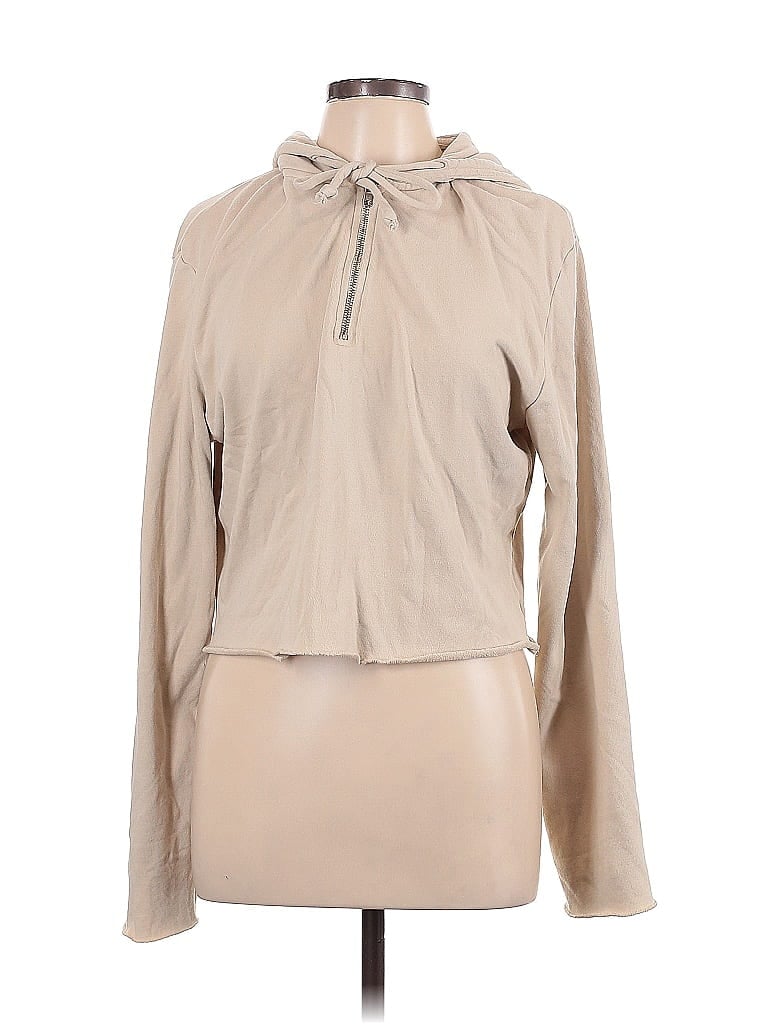 Wildfox 100% Cotton Tan Sweatshirt Size L - photo 1