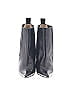Chanel 100% Leather Gray Black Vintage Ankle Boots Size EU 38 1/2 - photo 2