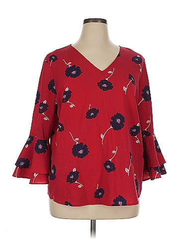 Liz Claiborne 3/4 Sleeve Blouse (view 1)